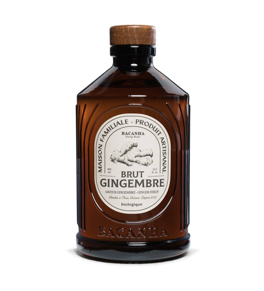 Sirop de Gingembre Brut Biologique - 400 ml