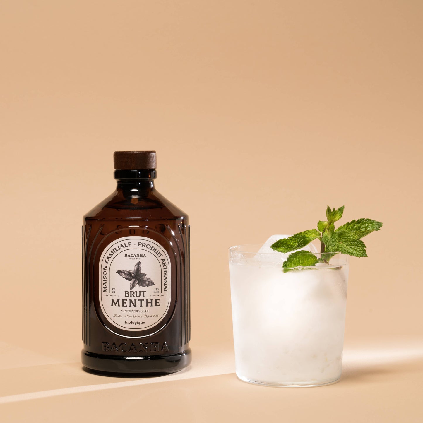 Sirop de Menthe Brut Biologique - 400 ml