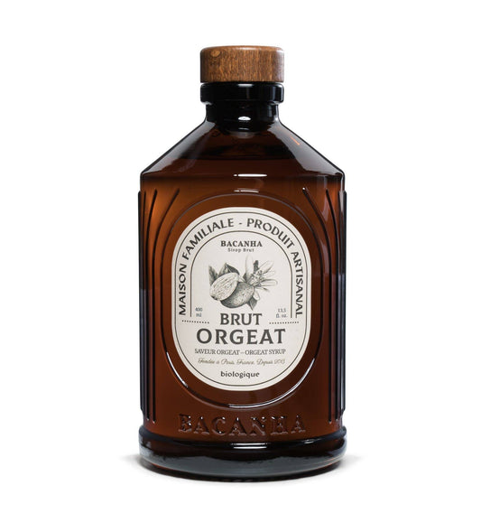 Sirop d'Orgeat Brut Biologique - 400 ml